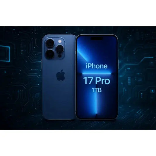 Apple iPhone 17 Pro 1TB 6,3 Deep Blue MG8R4QN/A con sfondi elettronico e tecnologico
