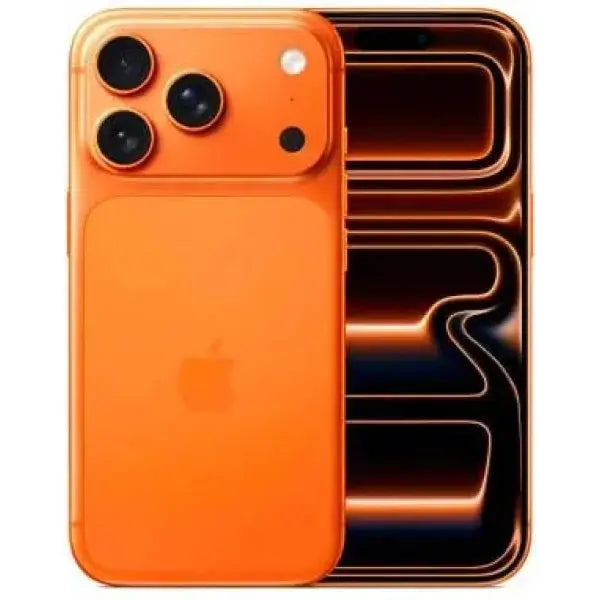 Apple iPhone 17 Pro in arancione con fotocamere avanzate e design moderno