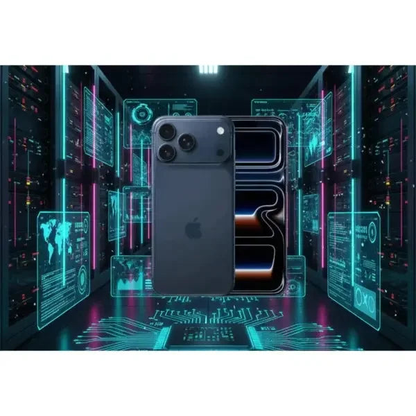 iPhone 17 Pro Max in grigio con design elegante e potenza avanzata
