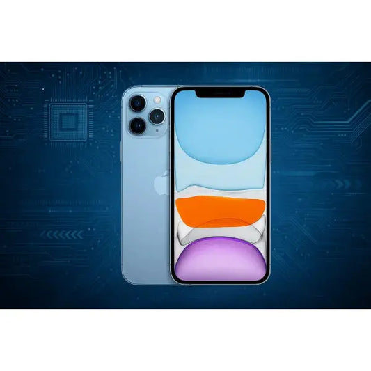 Apple iPhone Air 256GB 6,5" Sky Blue ITA MG2P4QL/A con sfondo elettronico e informatico