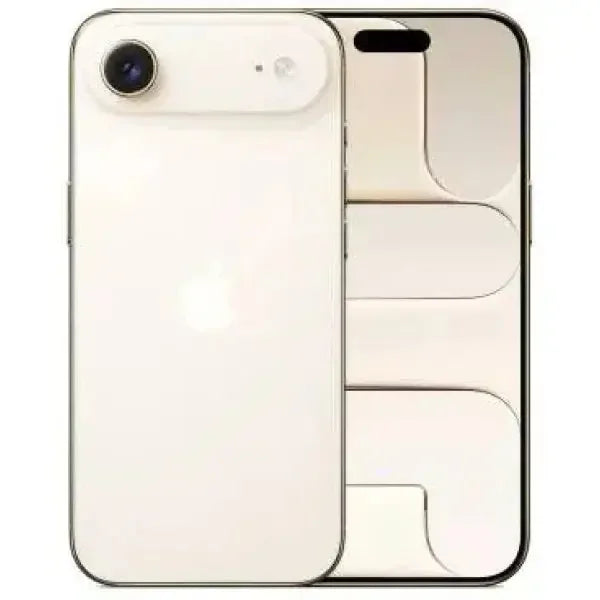 Apple iPhone in bianco con design elegante e schermo avanzato