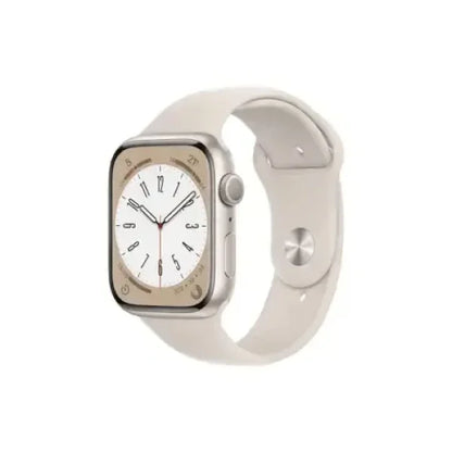 Apple Watch Series 8 GPS 45mm Cassa in Alluminio color Galassia con Cinturino Sport Band Galassia - Regular Smartwatch