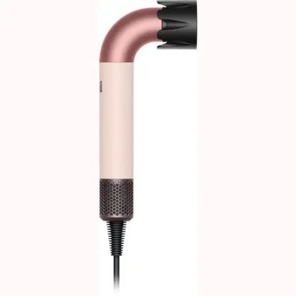 Asciugacapelli Dyson rosa con design moderno e tecnologia avanzata per asciugatura rapida e delicata