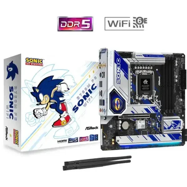 ASROCK MB 1700 12/13/14/GEN. B760M PG SONIC WIFI 4xDDR5 M.2 HDMI/DP Schede madri