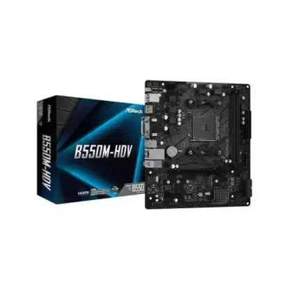 ASROCK MB AM4 B550M-HDV 2xDDR4 4xSATA RAID M.2 USB 3.2 VGA/DVIHDMI Schede madri