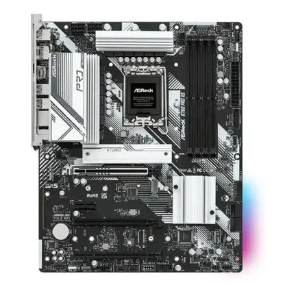 Scheda Madre ASRock PR7 con slot PCIe e dissipatori per prestazioni elevate