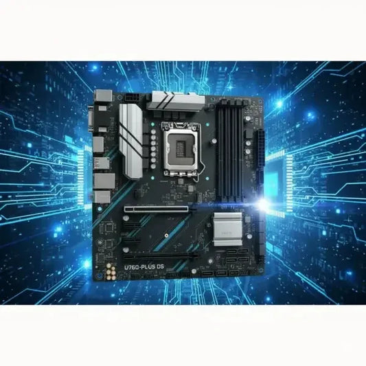 Scheda madre ASUS U760-PLUS DS con design moderno e connettività avanzata
