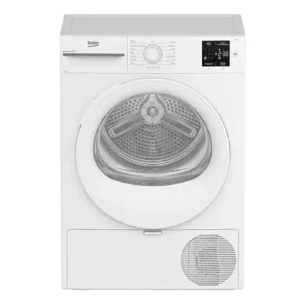 BEKO Asciugatrice a carica frontale bianca con display digitale e tecnologia di asciugatura avanzata