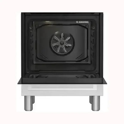 Forno BEKO da incasso con ventilatore interno e design moderno grigio e nero