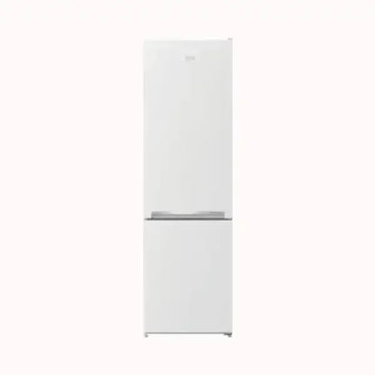 Frigorifero Beko bianco a doppia porta con congelatore inferiore e design moderno