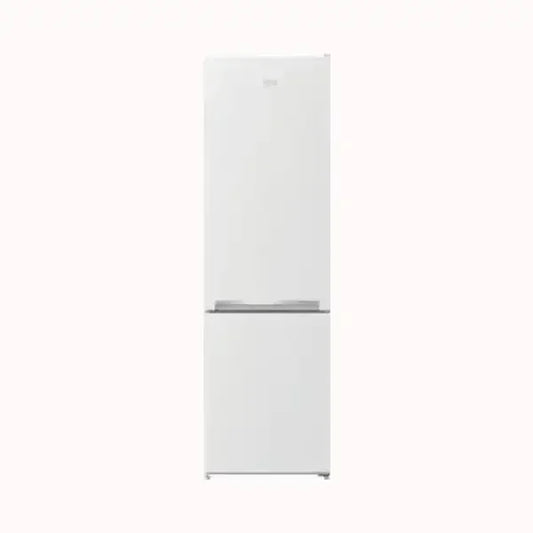 Frigorifero Beko bianco a doppia porta con congelatore inferiore e design moderno