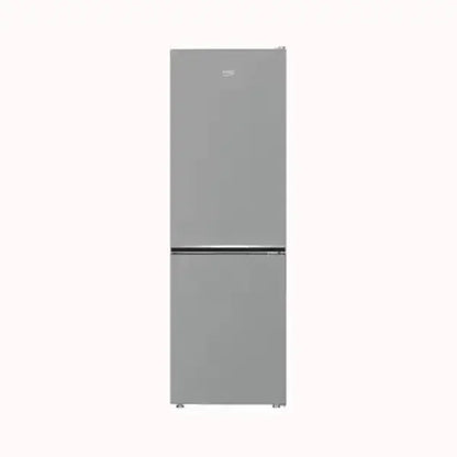 Frigorifero BEKO a due porte colore grigio con design moderno e capacità efficiente