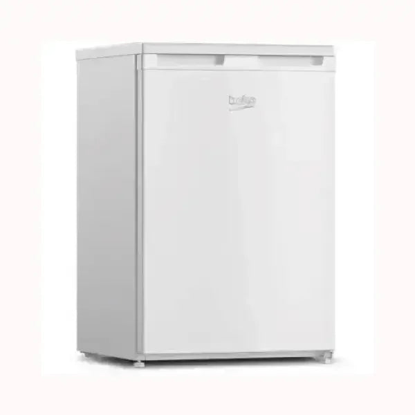 Frigorifero Beko compatto bianco con design semplice e funzionale per uso domestico