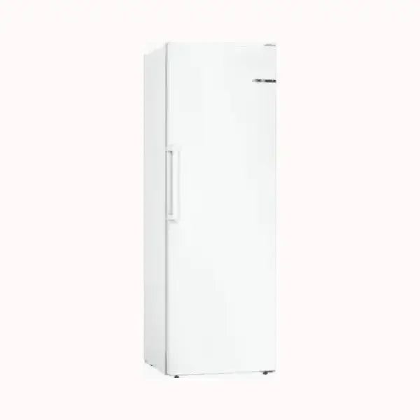 Congelatore verticale BOSCH bianco con maniglia integrata e design minimale