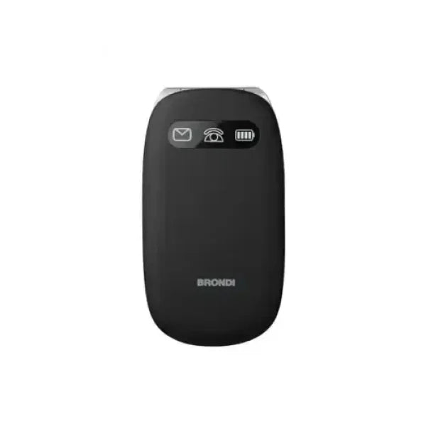Brondi BROAMICOCOMFORTBKR 7,11 cm (2.8") Nero Telefono cellulare basico Smartphone