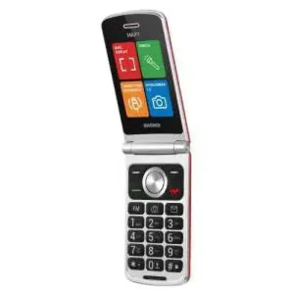 Telefono cellulare per anziani Brondi con tastiera grande e schermata facile da usare