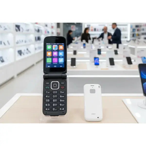 Telefono cellulare Brondi Magnum 4 con tastiera grande e schermo chiaro per anziani