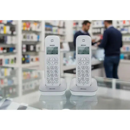 Telefono Cordless Brondi con display chiaro e tastiera ergonomica, ideale per ogni ambiente domestico