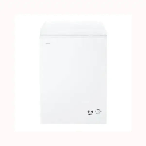 Congelatore verticale bianco Candy con controllo termostatico e design compatto