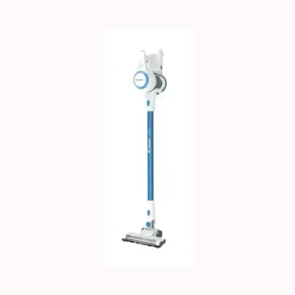 Aspirapolvere verticale Candy senza filo colore bianco e blu design moderno