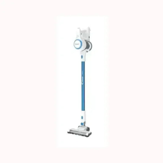 Aspirapolvere verticale Candy senza filo colore bianco e blu design moderno