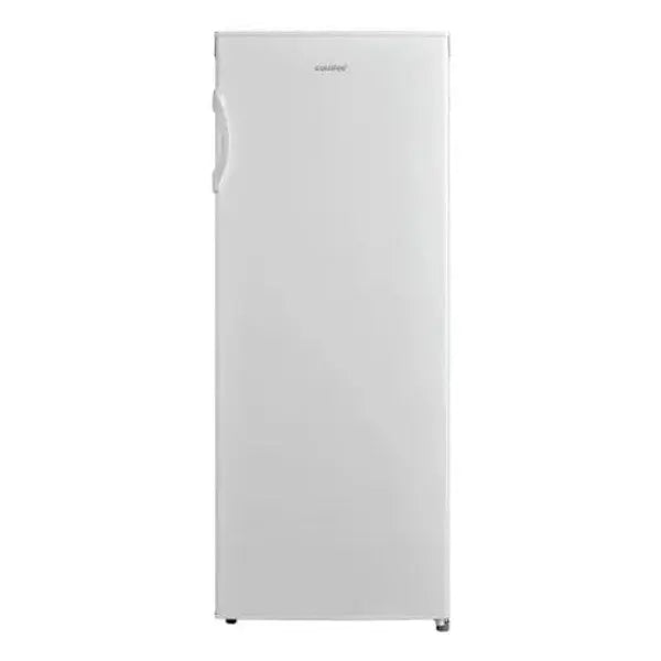 Congelatore Verticale Comfee in bianco con design slanciato e maniglia ergonomica
