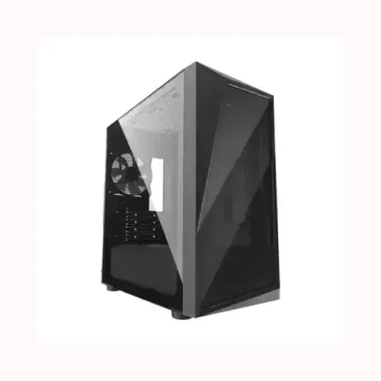 Case PC COOLER MASTER nero con pannello laterale trasparente e ventilatore posteriore