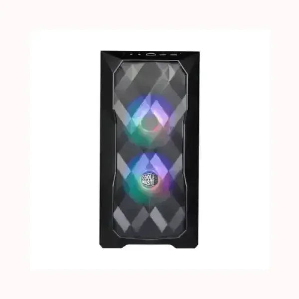 Case PC Cooler Master con pannello frontale in rete e ventole RGB per raffreddamento ottimale
