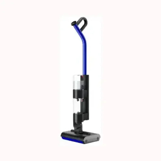 Aspirapolvere senza filo Dyson piccolo elettrodomestico con design moderno e impugnatura blu