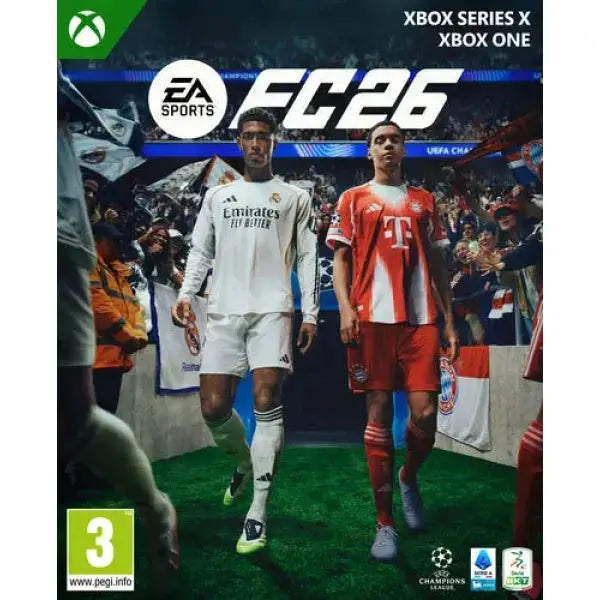 EA XBOX FC 26 per Xbox Series X/S, un gioco di calcio con celebri calciatori sulle copertine