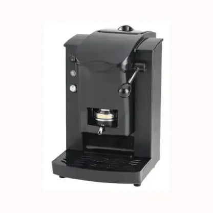 Macchina da caffè nera compatta con leva manuale modello FABER per espresso perfetto