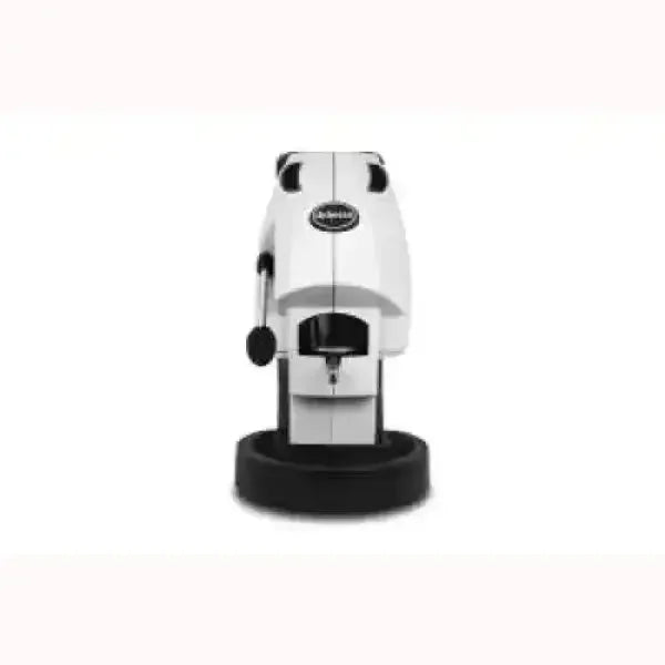 Macchina da caffè Didiesse Frog bianca con design compatto e base nera