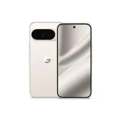 Google Pixel 10 Pro smartphone bianco con display touchscreen e design elegante