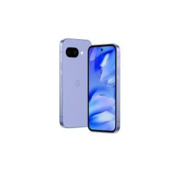Smartphone Google Pixel 9a in viola con display da 6 pollici e design elegante