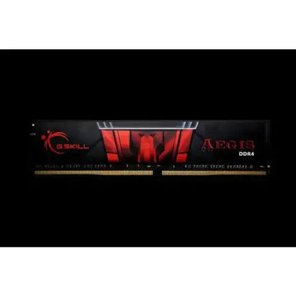 Memoria RAM G.SKILL DDR4 Aegis con design rosso e prestazioni elevate per il gaming