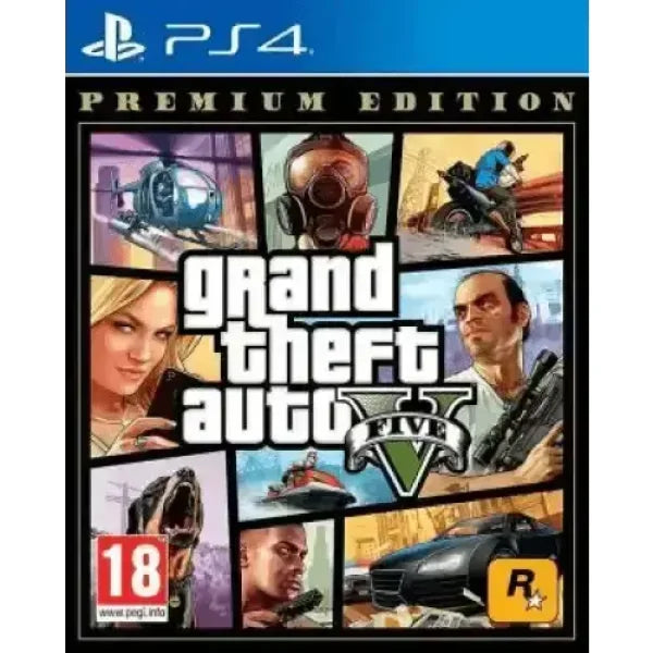 PS4 GTA Grand Theft Auto 5 - Premium Edition EU Giochi