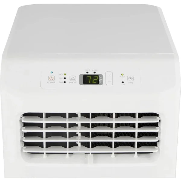 Condizionatore portatile Hisense bianco con display digitale e controllo della temperatura