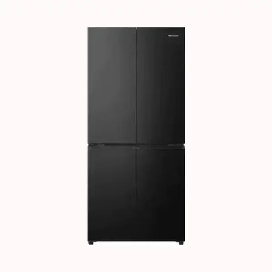 Frigorifero HISENSE nero a quattro porte dal design moderno e capiente per la casa