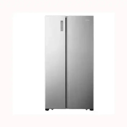 Frigorifero HISENSE a due porte con finitura in acciaio inox moderno e capacità ampia