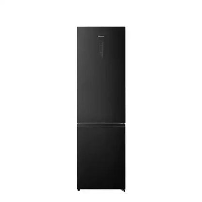 Frigorifero nero HISENSE con freezer inferiore e pannello di controllo touch