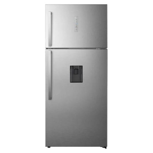 Frigorifero Hisense a doppia porta in acciaio inox con dispenser acqua integrato