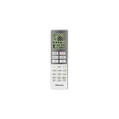 Telecomando per condizionatore HISENSE con display digitale e controlli intuitivi