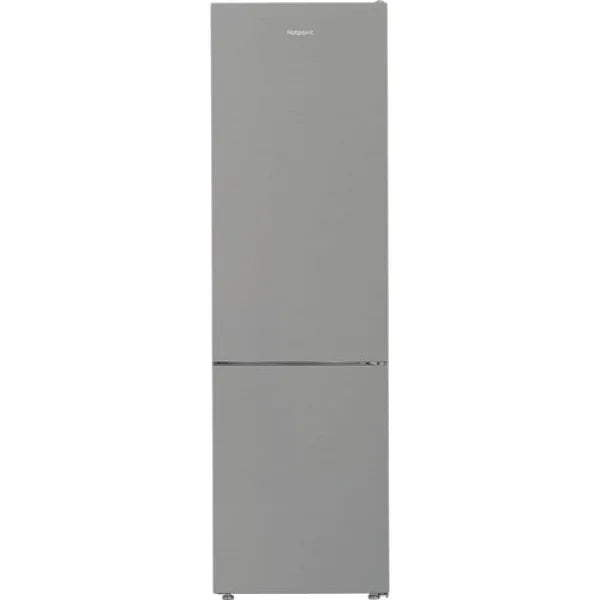 Frigo combinato Hotpoint in acciaio inox con doppia porta e design moderno