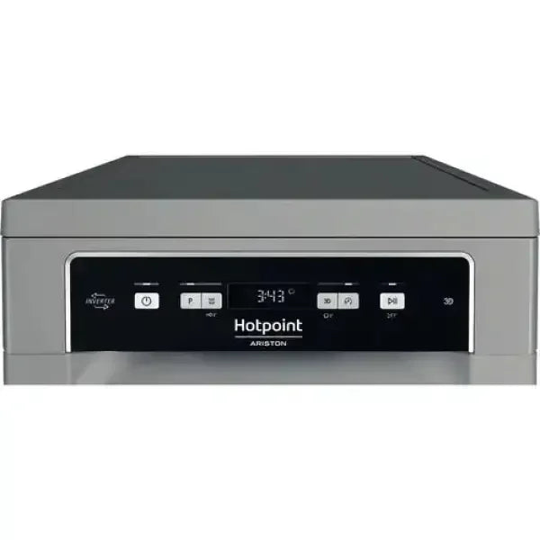 Pannello di controllo lavastoviglie Hotpoint Ariston con display digitale e pulsanti funzione