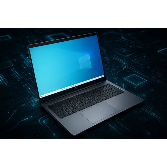 HP NB RYZEN 5 7520U 8GB 512GB 15.6" W11 Home 8A670EA +GAR3Y art.6790 con sfondo elettronico