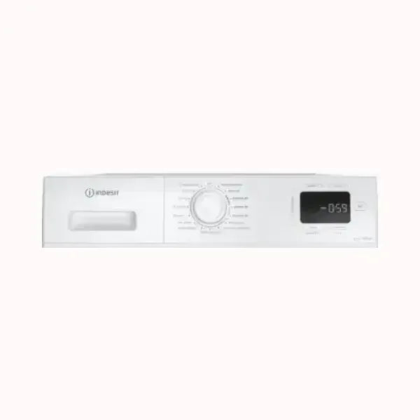 Pannello di controllo lavatrice INDESIT con display digitale e selettore programmi bianco