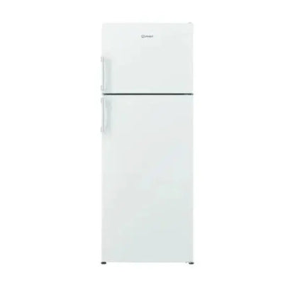 Frigorifero Indesit bianco a doppia porta, design semplice e funzionale
