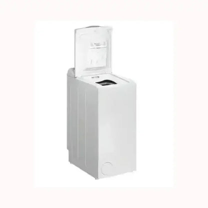 Lavatrice INDESIT a carica dall alto bianca con design compatto e pratico per uso domestico