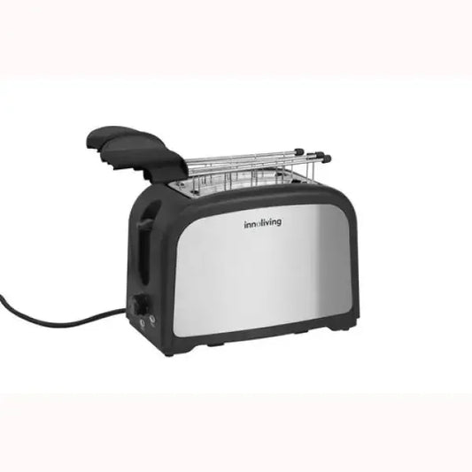 Tostapane Innoliving in acciaio inox con braccio scalda panini e design moderno