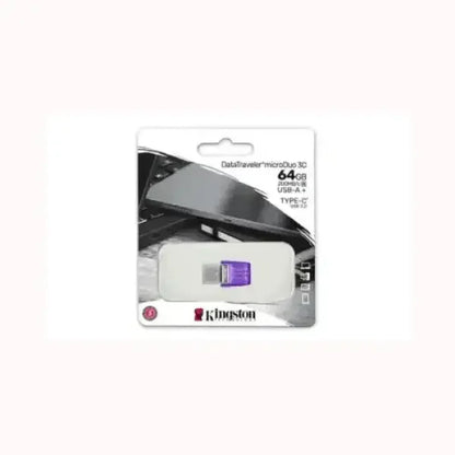 Pendrive KINGSTON DataTraveler microDuo 3C 64GB USB-A e USB-C compatto e portatile